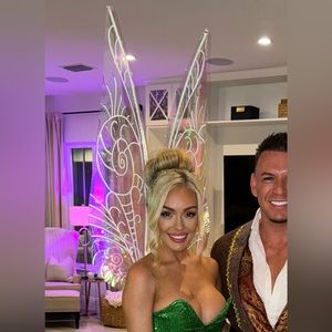 Glow-In-The-Dark Tinkerbell Inspired Fairy Wings